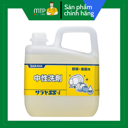 Dung dịch tẩy rửa trung tính Neutral Detergent Saraya SS